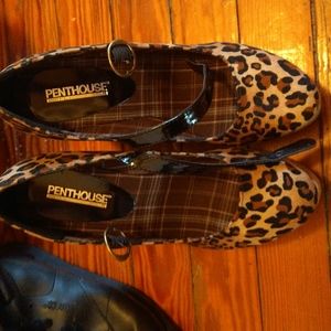 Penthouse tattoo cork pumps